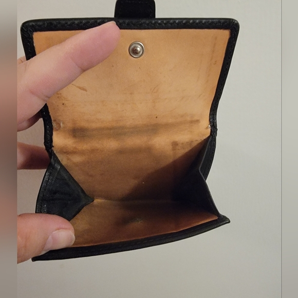 Coach Black Leather Bi-Fold Wallet - Picture 8 of 8